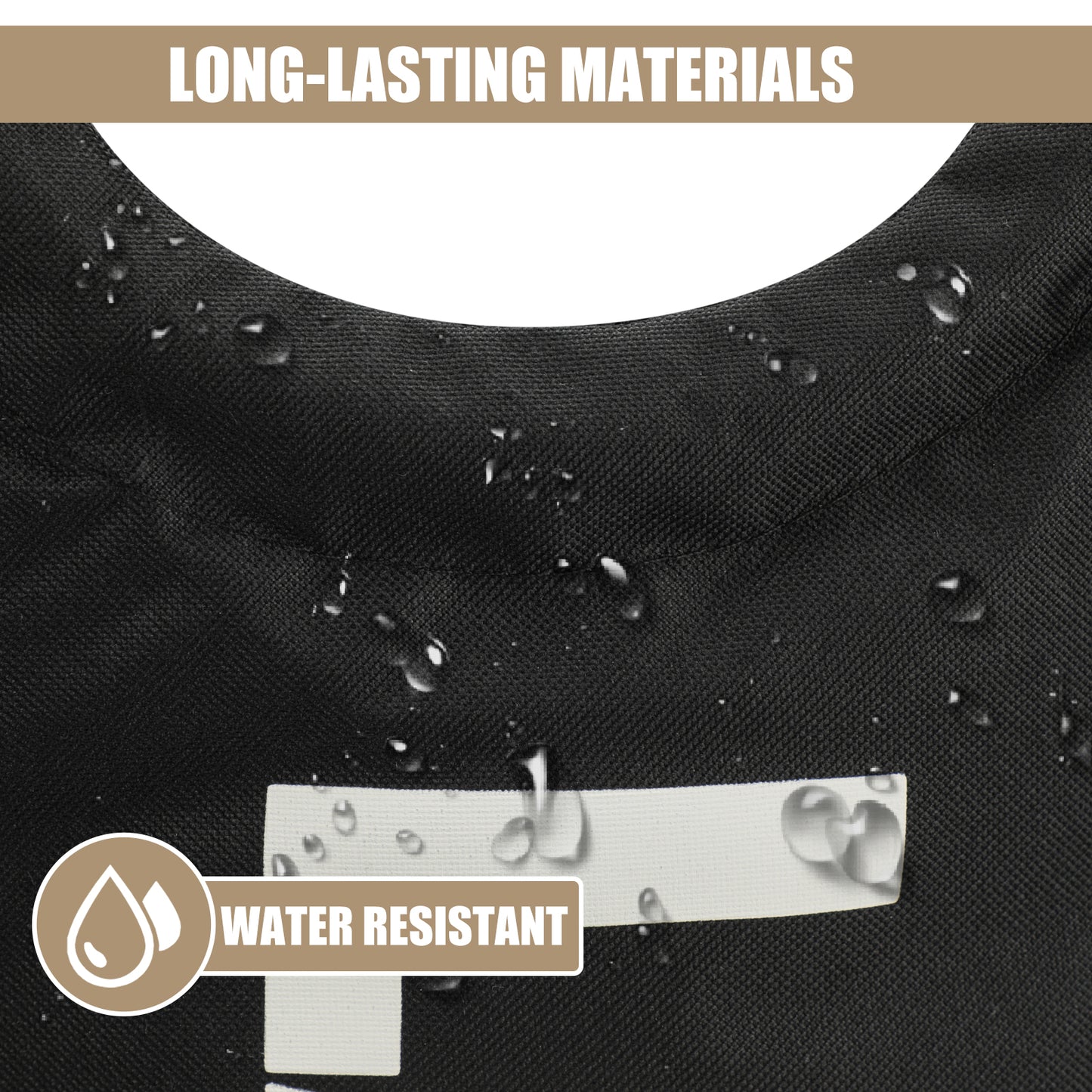 DOKEHOM 90L/125L/160L Large Laundry Basket, Collapsible Laundry Bag, Freestanding Tall Clothes Hamper, Foldable Washing Bin (Black)