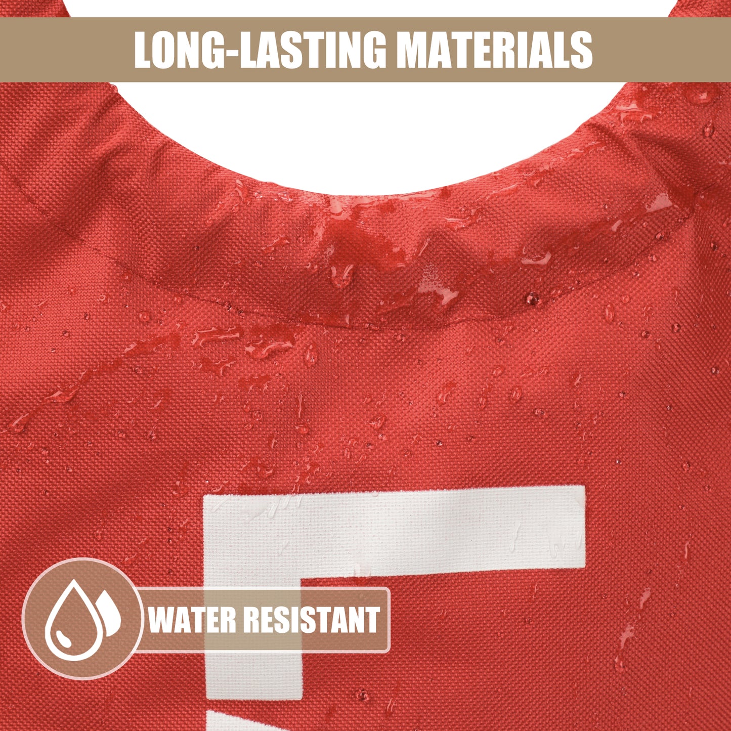 DOKEHOM 90L/125L Large Laundry Basket, Collapsible Laundry Bag, Freestanding Tall Clothes Hamper, Foldable Washing Bin (Red)