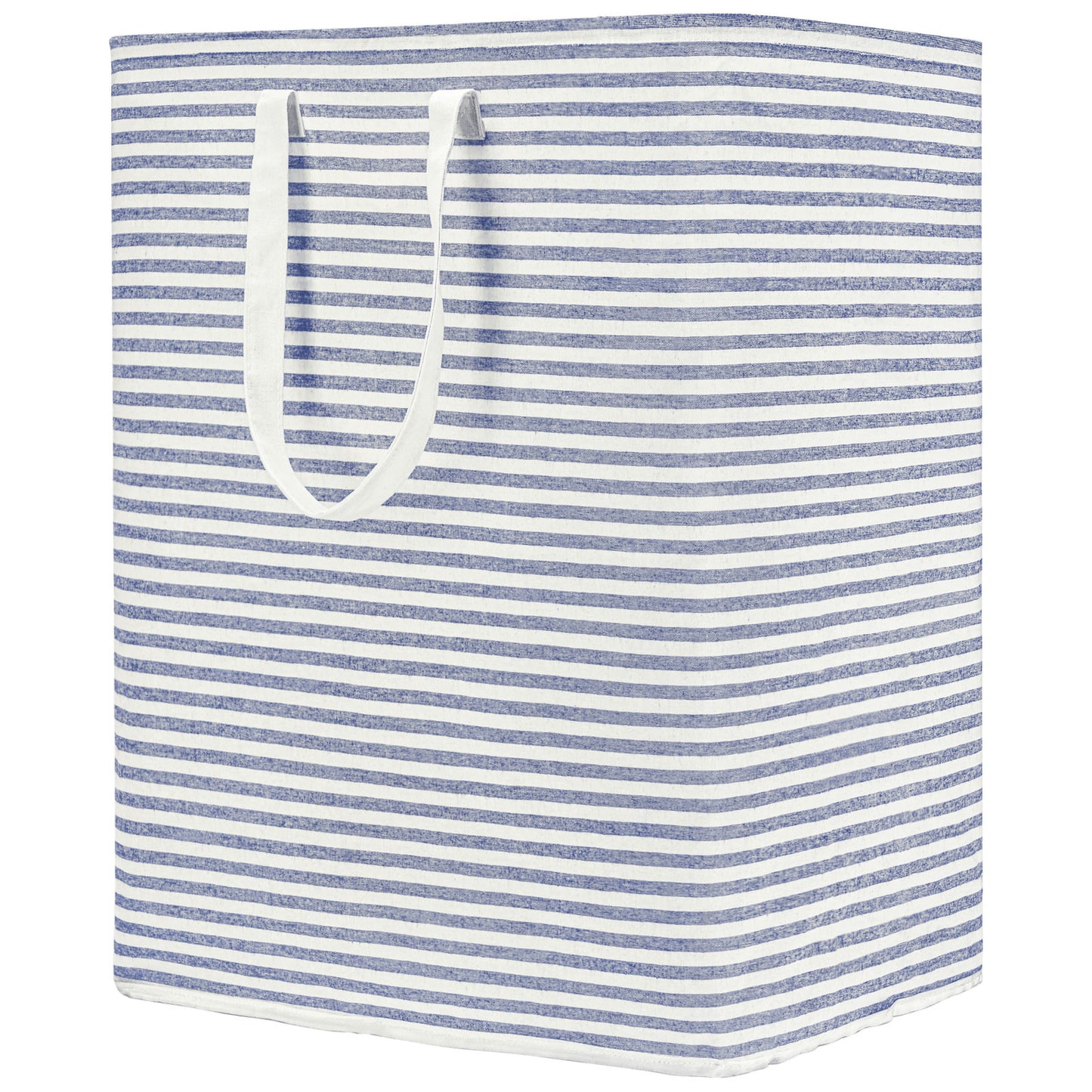 DOKEHOM Freestanding Laundry Hamper with Handle, Collapsible Large Cotton Storage Basket for Clothes