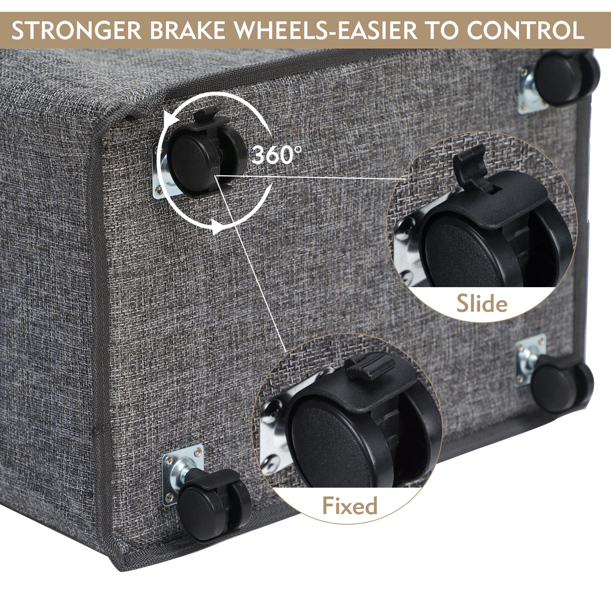DOKEHOM 90L X-Large Laundry Basket with Removable Wash Bag on Wheels, Collapsible Rolling Laundry Hamper, Foldable Clothes Organizer, Folding Washing Bin (Linen Grey)